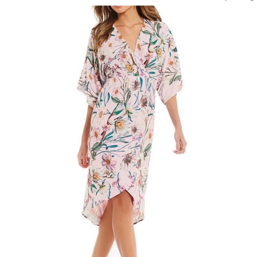 Gianni Bini Floral Print Lara Dress
